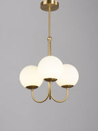 Mirelent Suspension Élégante en Laiton et Verre - Neutralighting