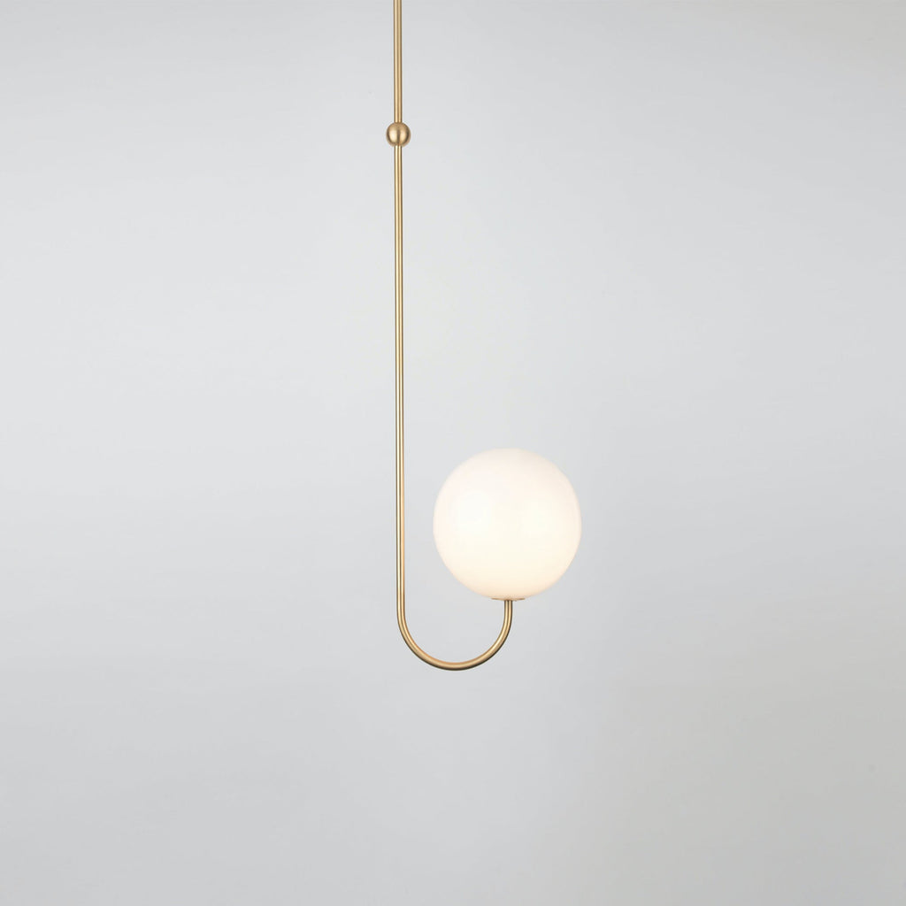 Mirelent Suspension Élégante en Laiton et Verre - Neutralighting