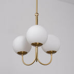 Mirelent Suspension Élégante en Laiton et Verre - Neutralighting