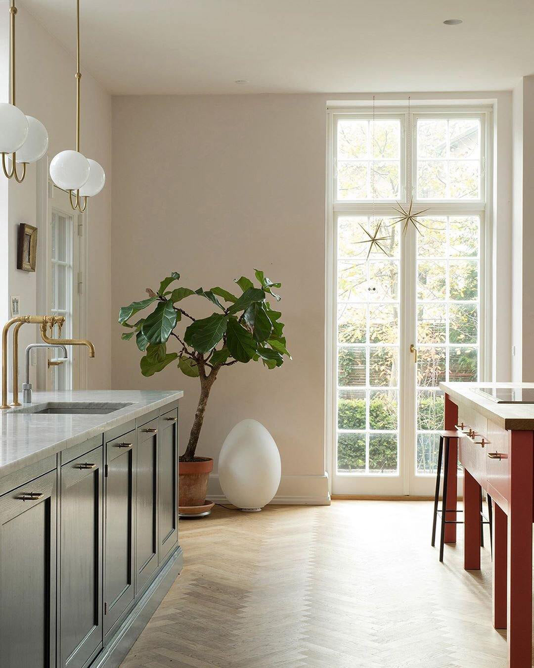 Mirelent Suspension Élégante en Laiton et Verre - Neutralighting