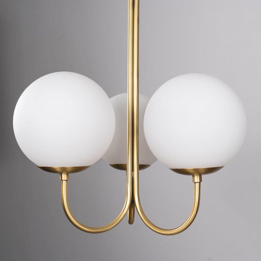 Mirelent Suspension Élégante en Laiton et Verre - Neutralighting