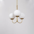 Mirelent Suspension Élégante en Laiton et Verre - Neutralighting