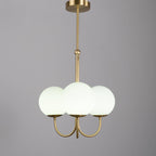 Mirelent Suspension Élégante en Laiton et Verre - Neutralighting