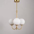 Mirelent Suspension Élégante en Laiton et Verre - Neutralighting
