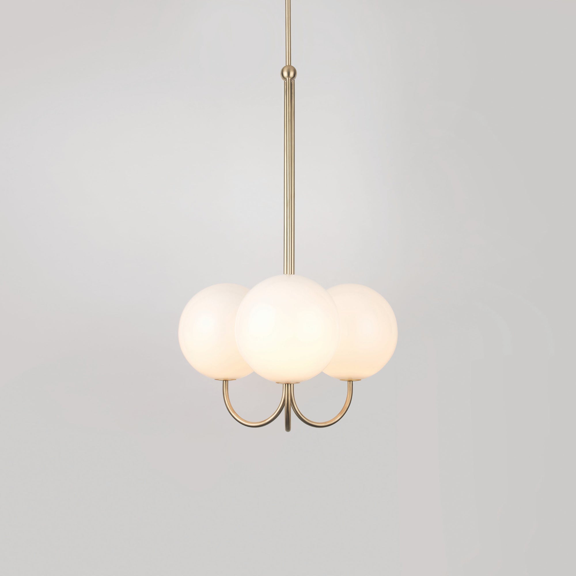 Mirelent Suspension Élégante en Laiton et Verre - Neutralighting