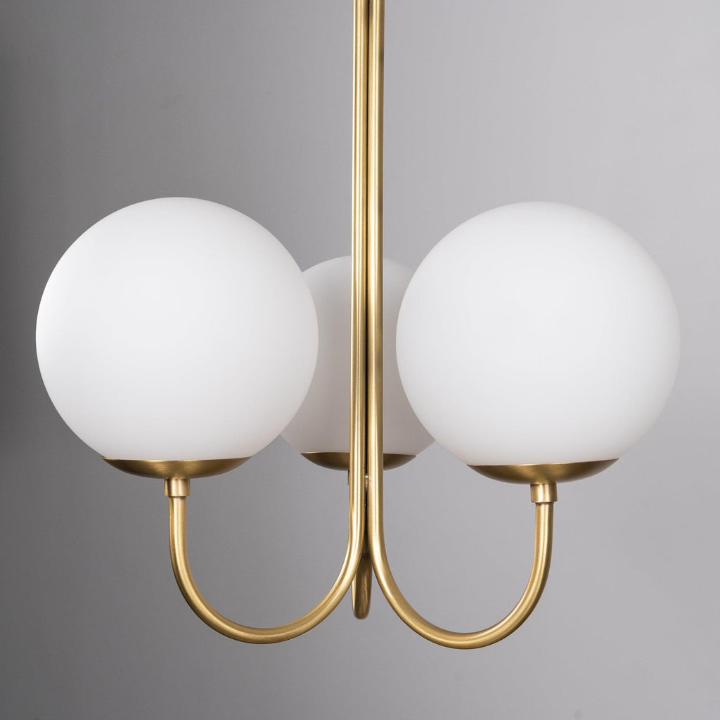 Mirelent Suspension Élégante en Laiton et Verre - Neutralighting