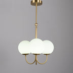 Mirelent Suspension Élégante en Laiton et Verre - Neutralighting