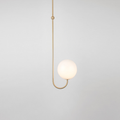 Mirelent Suspension Élégante en Laiton et Verre - Neutralighting