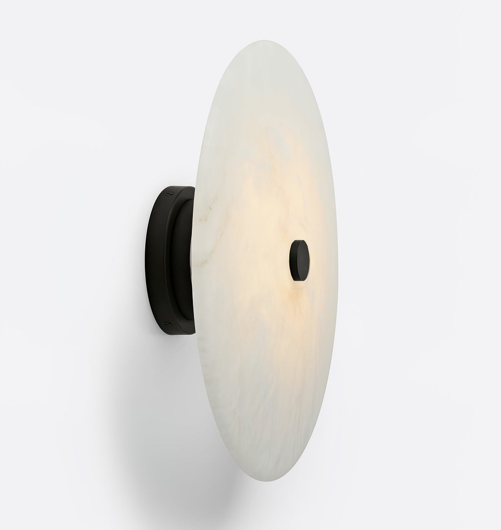 Jarnbruvyn Lampe de Plafond en Métal Laiton et Albâtre Moderne - Neutralighting