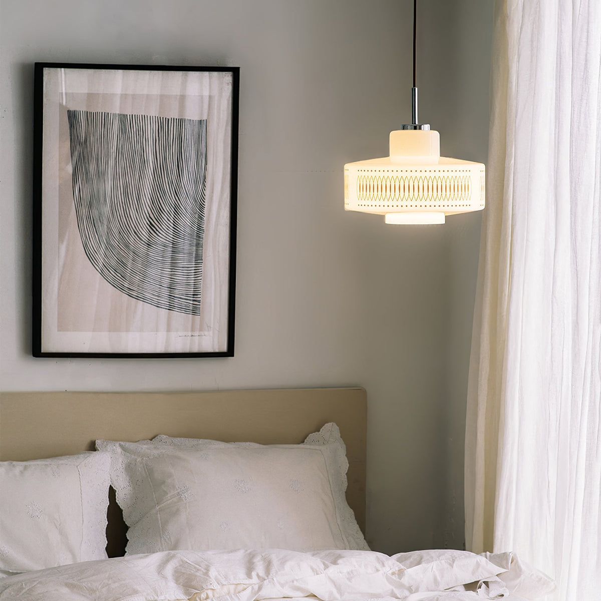 Luna Suspension en Verre Vintage - Neutralighting