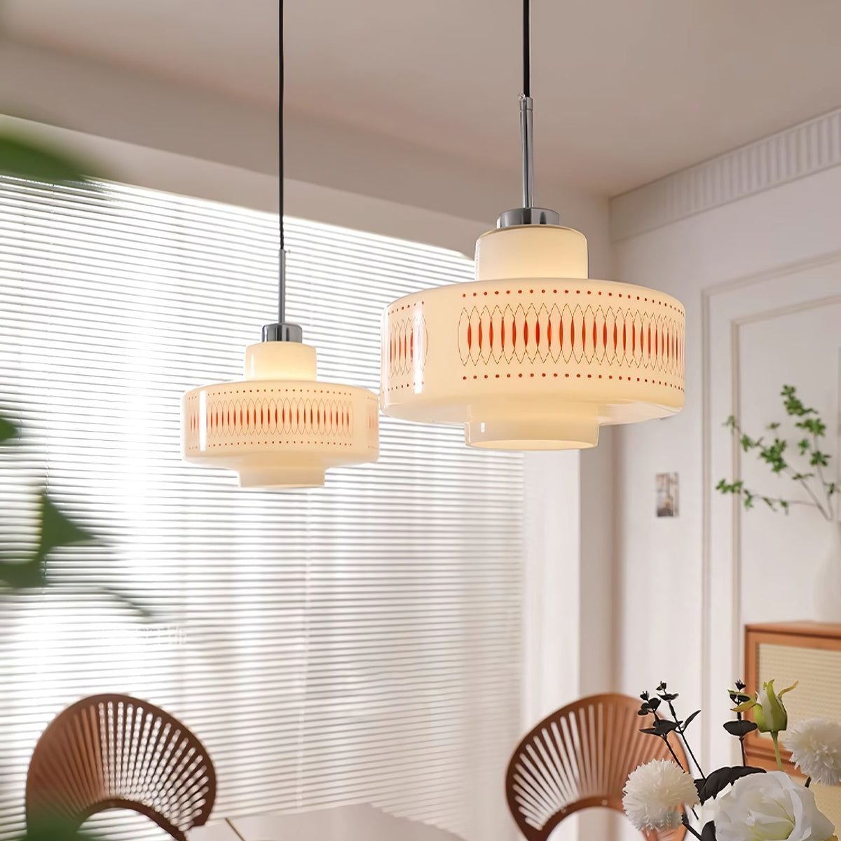 Luna Suspension en Verre Vintage - Neutralighting