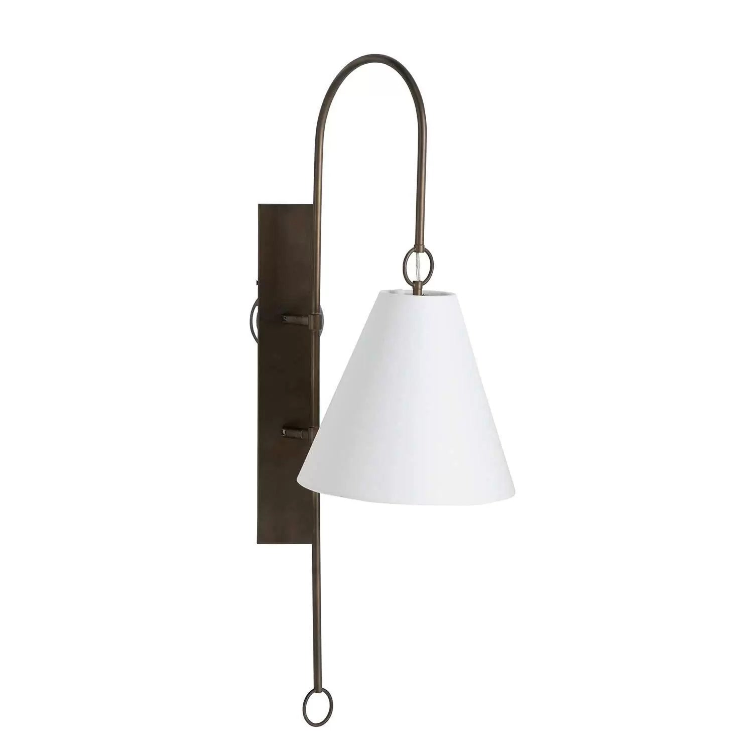 Ildvuvyi Applique Murale en Métal et Tissu Laiton Premium Moderne - Neutralighting