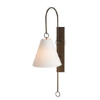 Ildvuvyi Applique Murale en Métal et Tissu Laiton Premium Moderne - Neutralighting