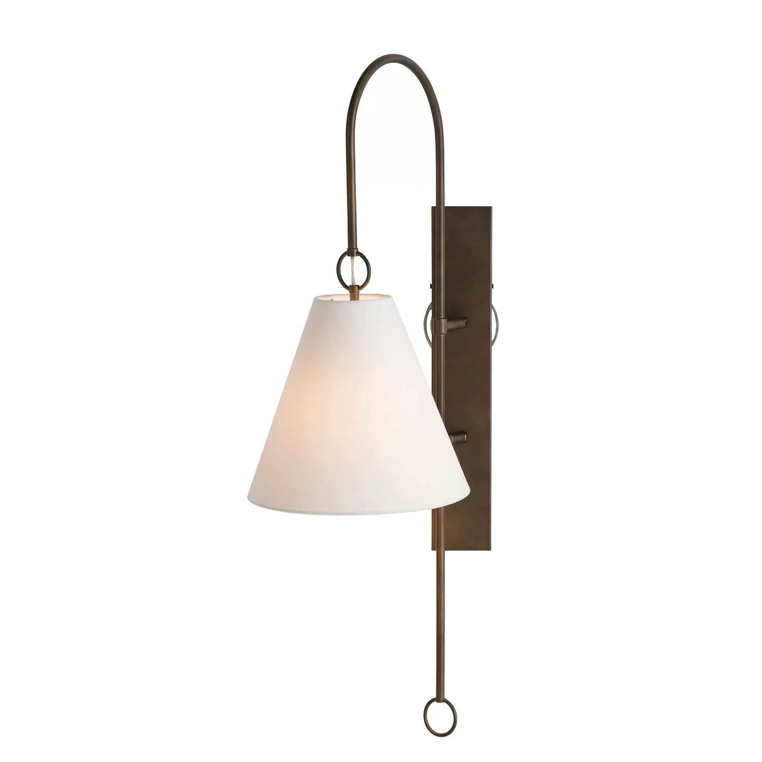 Ildvuvyi Applique Murale en Métal et Tissu Laiton Premium Moderne - Neutralighting