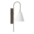Ildvuvyi Applique Murale en Métal et Tissu Laiton Premium Moderne - Neutralighting