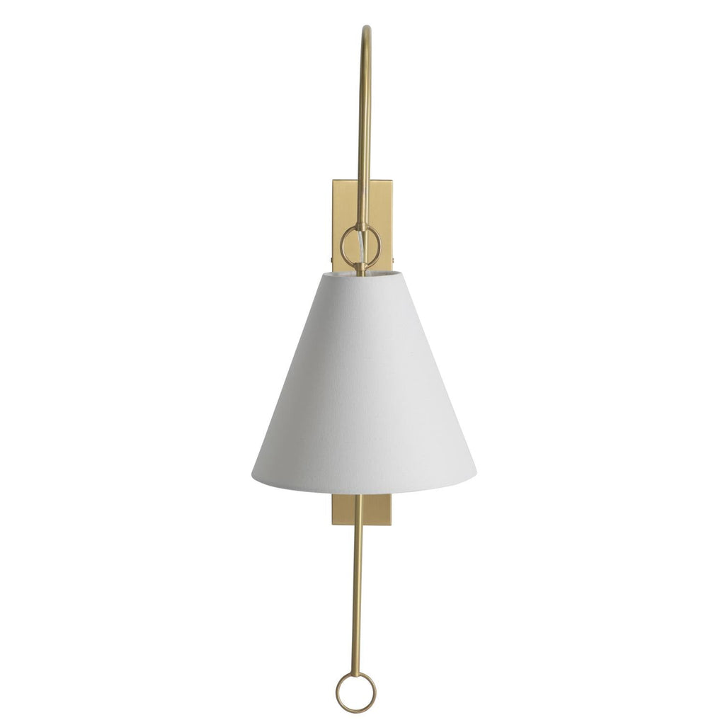 Ildvuvyi Applique Murale en Métal et Tissu Laiton Premium Moderne - Neutralighting