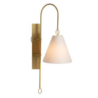 Ildvuvyi Applique Murale en Métal et Tissu Laiton Premium Moderne - Neutralighting
