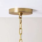 Kvennuvyn Chandelier en Métal et Tissu Moderne Minimaliste - Neutralighting