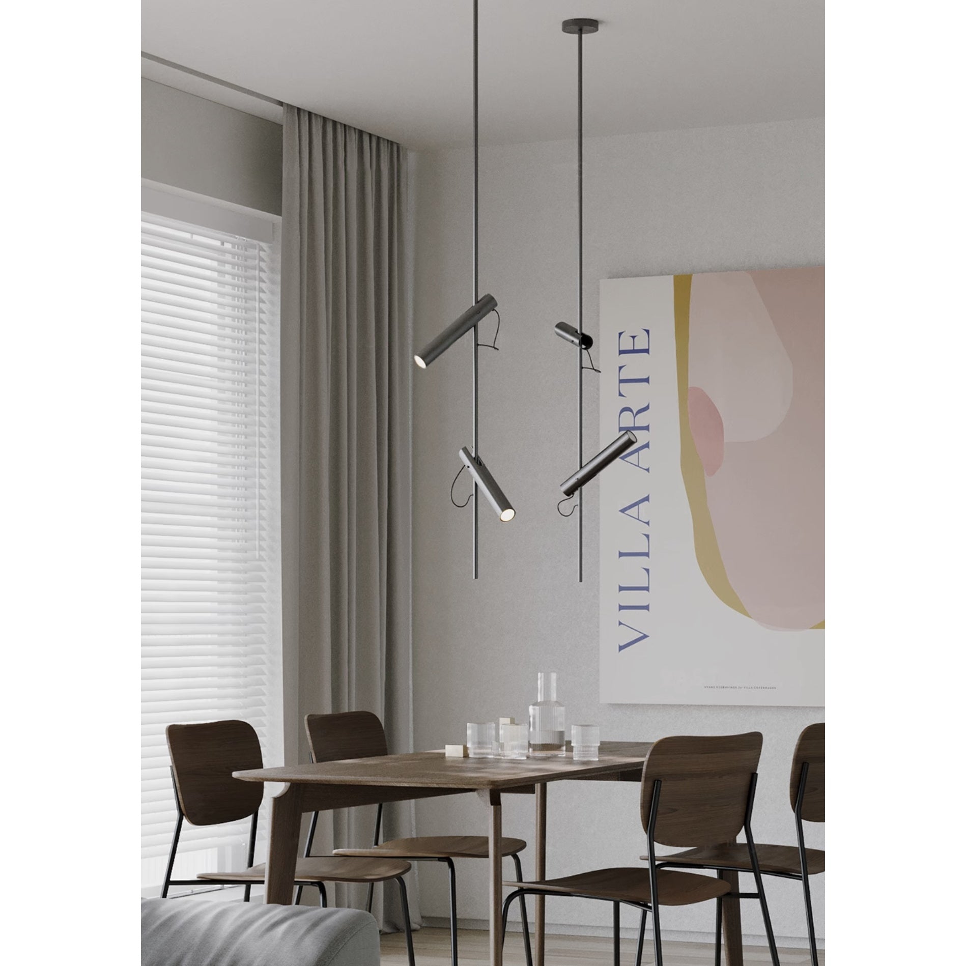 Jarnbruvyi Suspension En Métal Minimaliste Moderne - Neutralighting