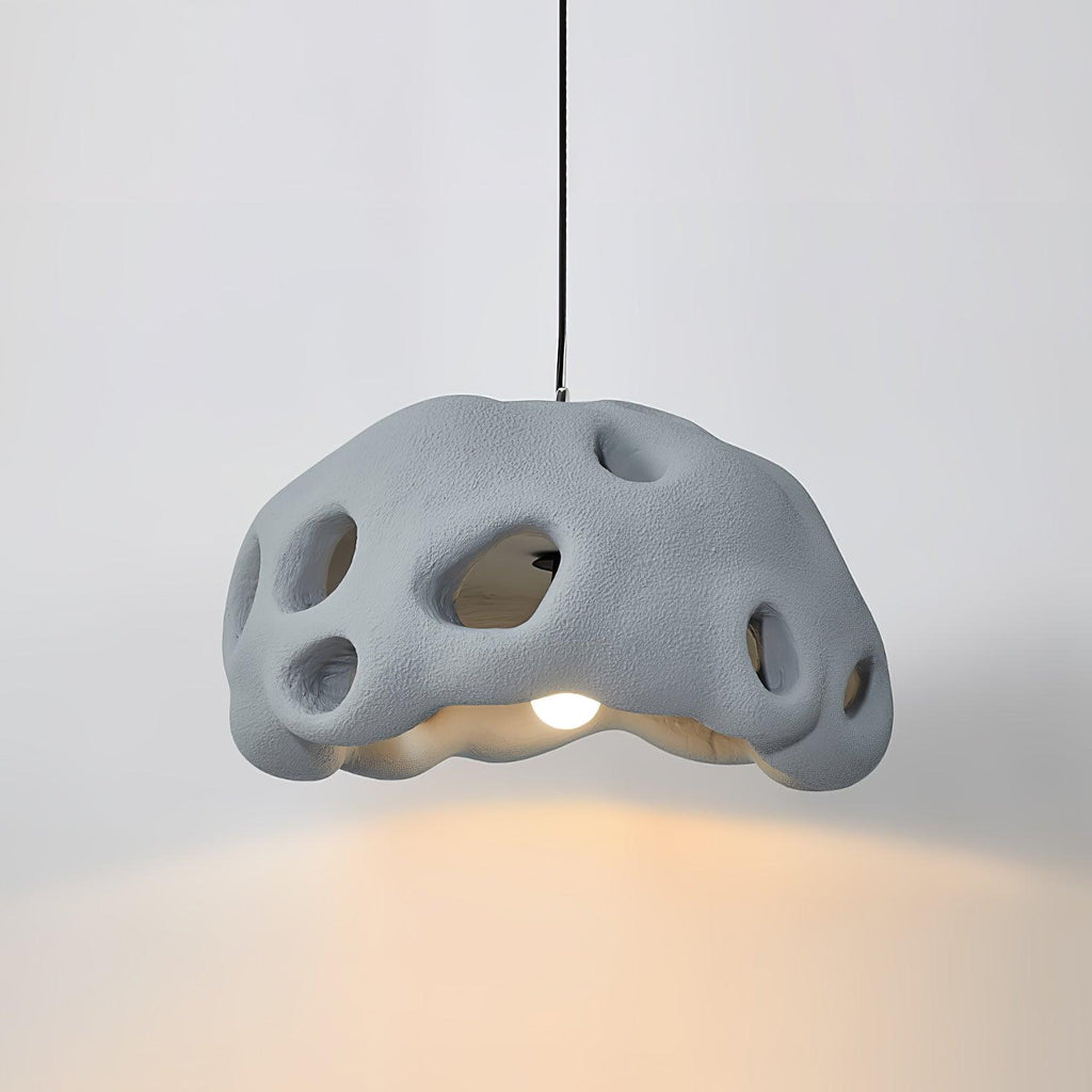 Lustra Suspension Résine Blanche pour Salon - Neutralighting
