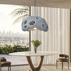 Lustra Suspension Résine Blanche pour Salon - Neutralighting