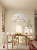 Lustra Suspension Résine Blanche pour Salon - Neutralighting