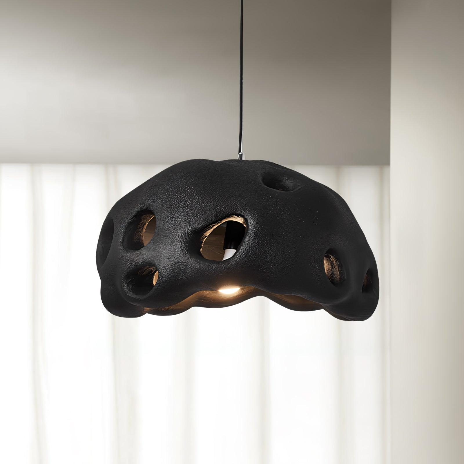 Lustra Suspension Résine Blanche pour Salon - Neutralighting