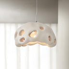 Lustra Suspension Résine Blanche pour Salon - Neutralighting