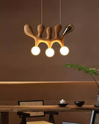 Sprout Suspension Contemporaine en Bois - Neutralighting
