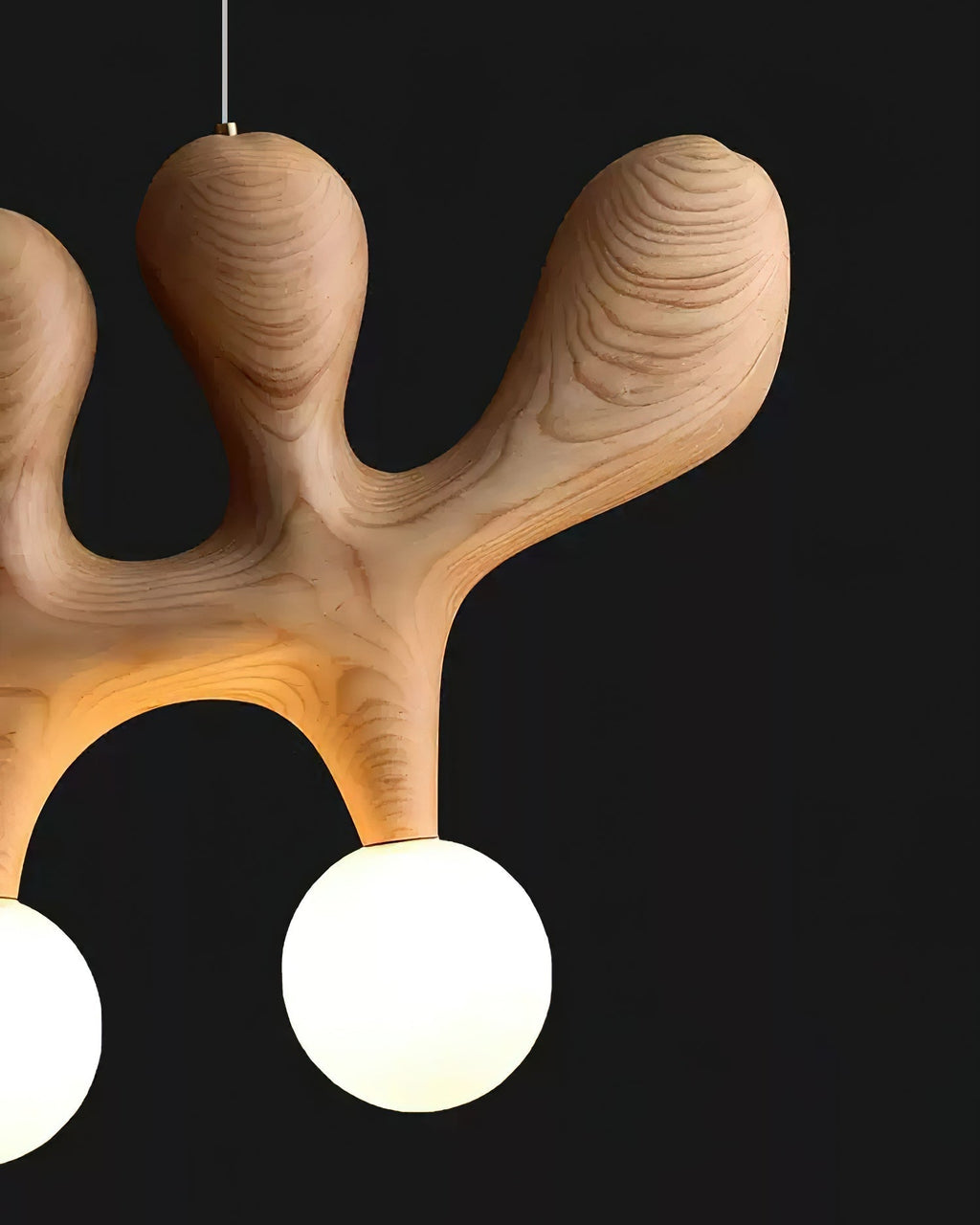 Sprout Suspension Contemporaine en Bois - Neutralighting