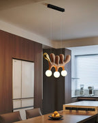Sprout Suspension Contemporaine en Bois - Neutralighting