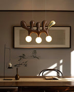 Sprout Suspension Contemporaine en Bois - Neutralighting