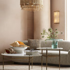 Odette Lustre en Bois et Perles de Noix de Coco - Neutralighting
