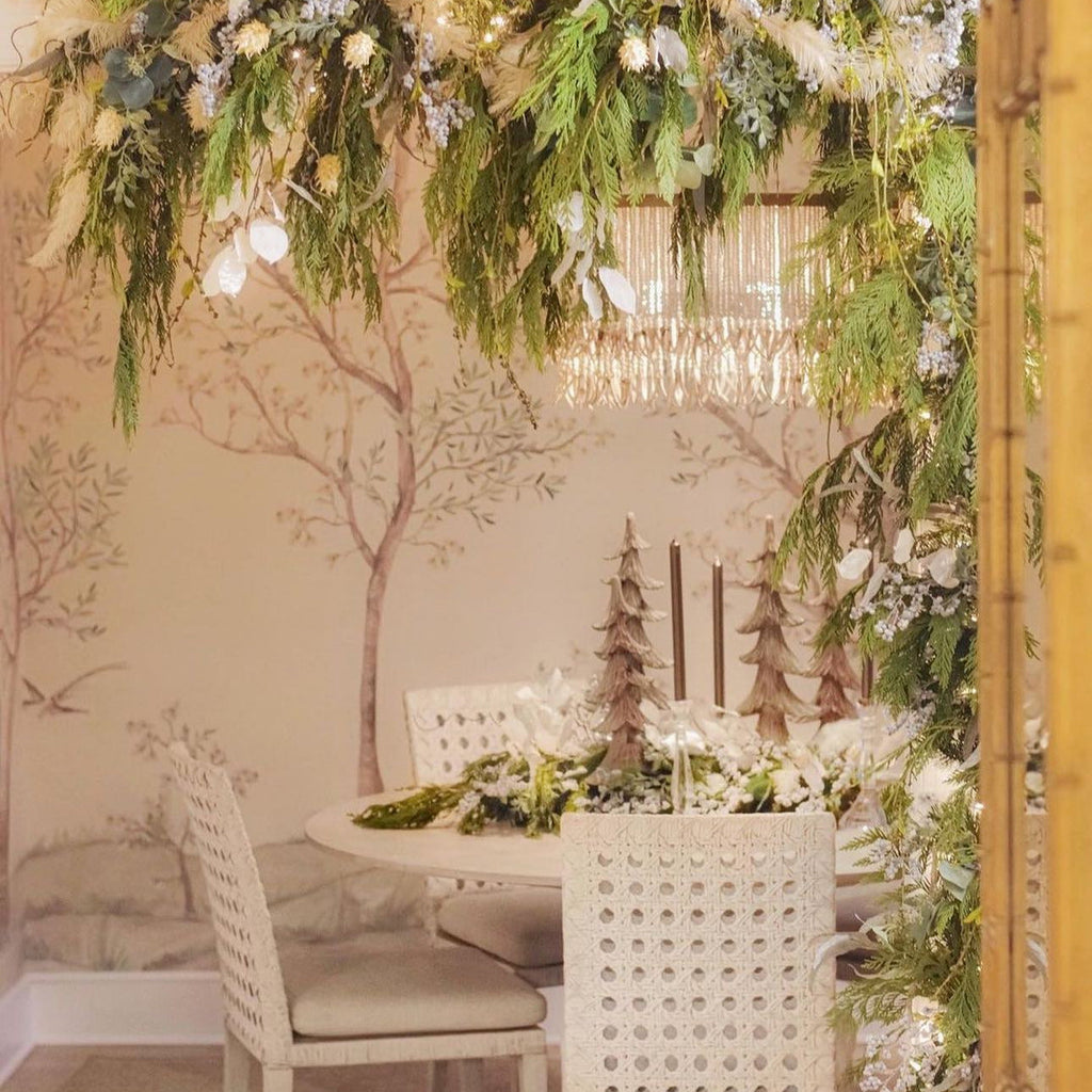 Odette Lustre en Bois et Perles de Noix de Coco - Neutralighting