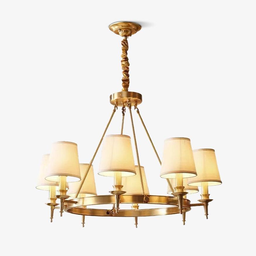 Lustra Chandelier Laiton Lin Moderne - Neutralighting