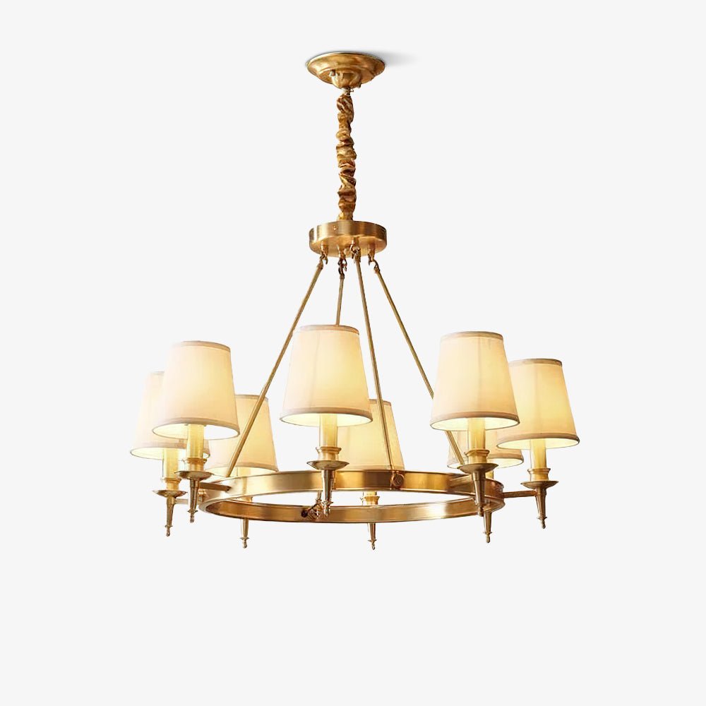 Lustra Chandelier Laiton Lin Moderne - Neutralighting