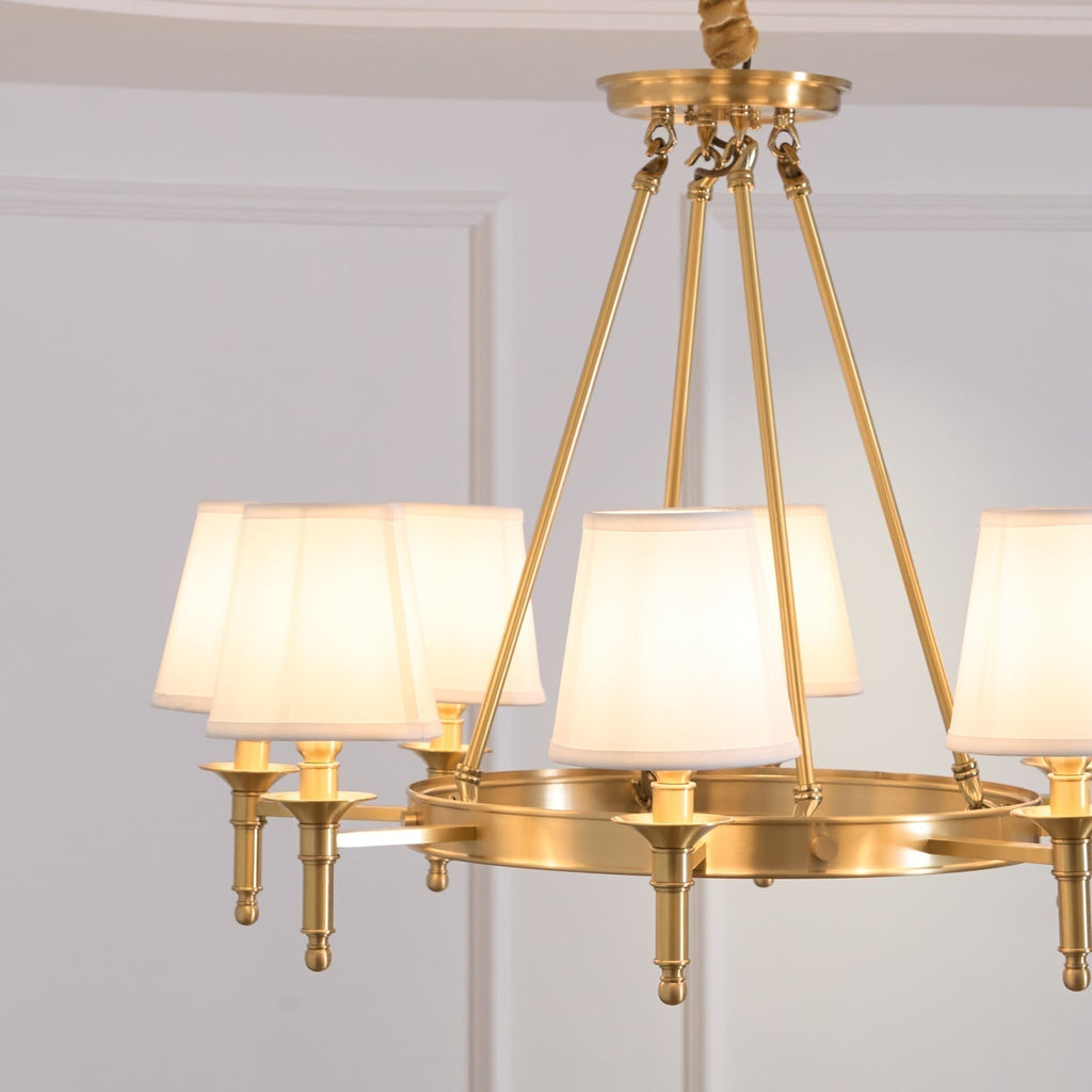 Lustra Chandelier Laiton Lin Moderne - Neutralighting