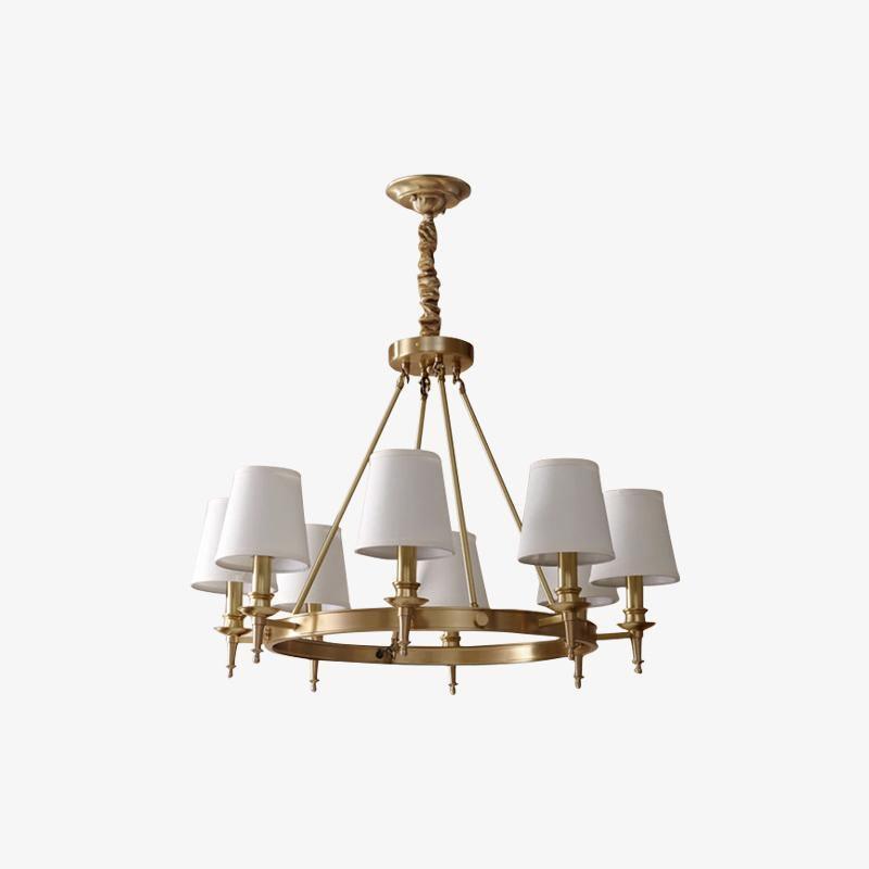 Lustra Chandelier Laiton Lin Moderne - Neutralighting