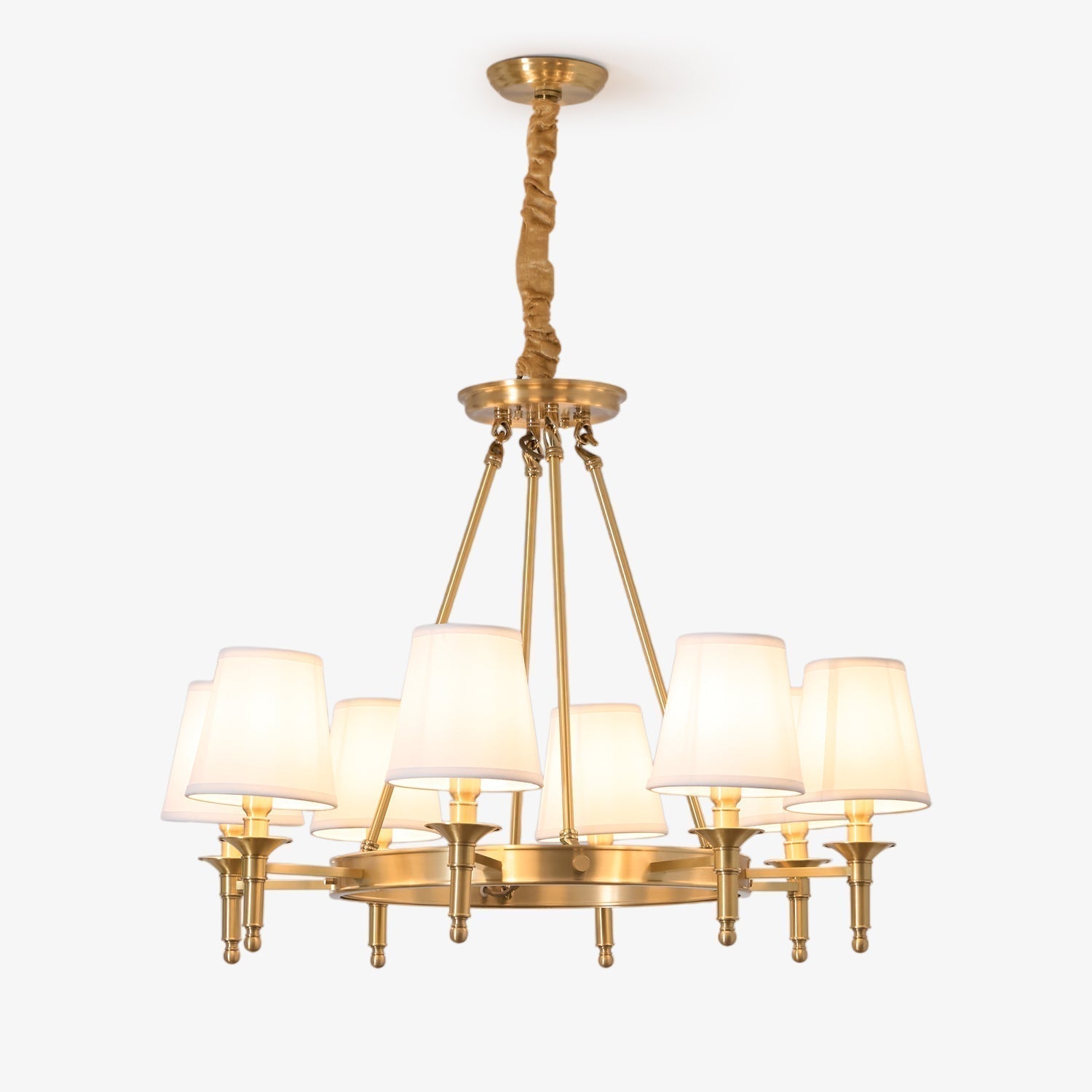 Lustra Chandelier Laiton Lin Moderne - Neutralighting