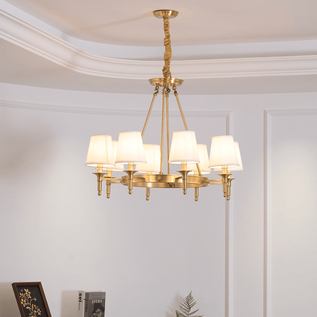 Lustra Chandelier Laiton Lin Moderne - Neutralighting