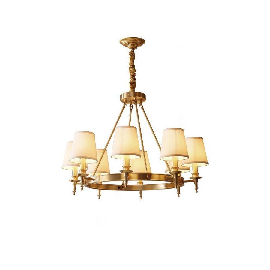 Lustra Chandelier Laiton Lin Moderne - Neutralighting