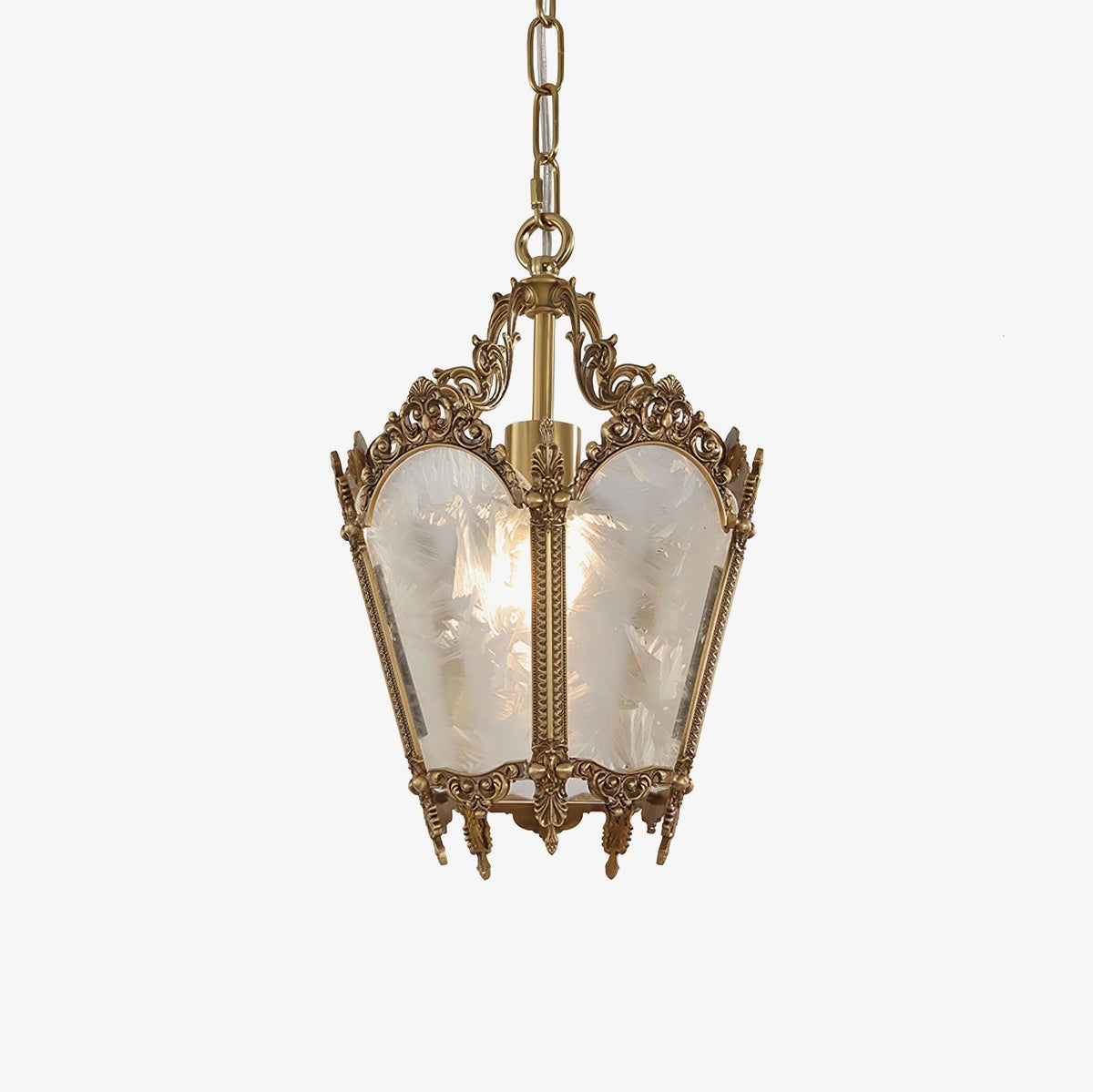Lustra Lampe Pendante Laiton Empire Antique Élégante - Neutralighting