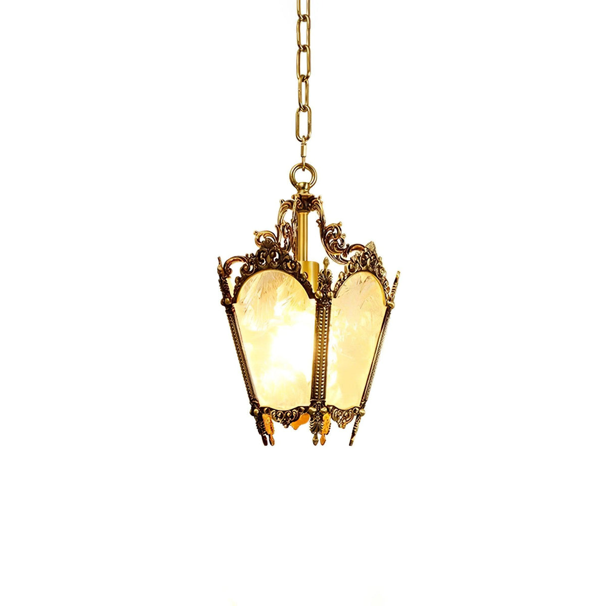 Lustra Lampe Pendante Laiton Empire Antique Élégante - Neutralighting