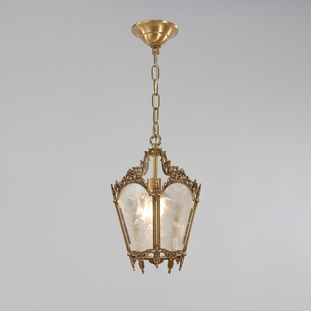 Lustra Lampe Pendante Laiton Empire Antique Élégante - Neutralighting