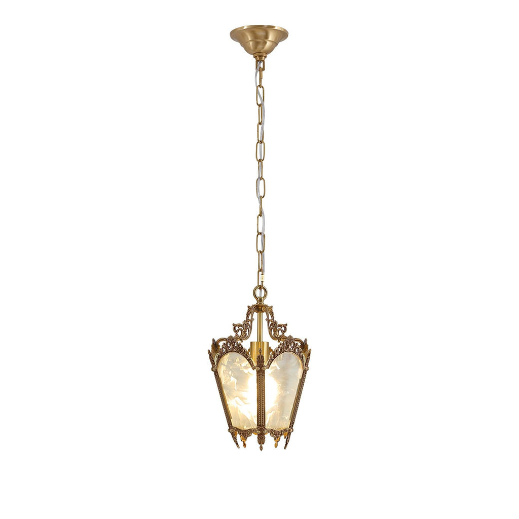 Lustra Lampe Pendante Laiton Empire Antique Élégante - Neutralighting