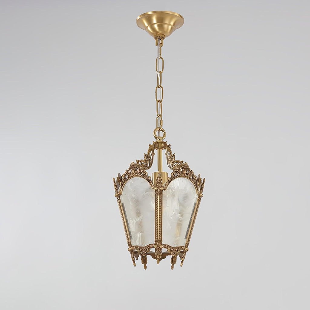 Lustra Lampe Pendante Laiton Empire Antique Élégante - Neutralighting