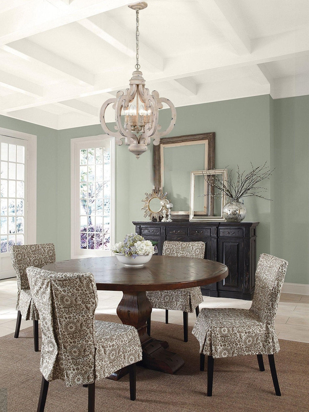 Lustra Chandelier en Bois Vintage - Neutralighting