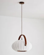 Antonio Suspension Plissé Tissu Lanterne Organique - Neutralighting
