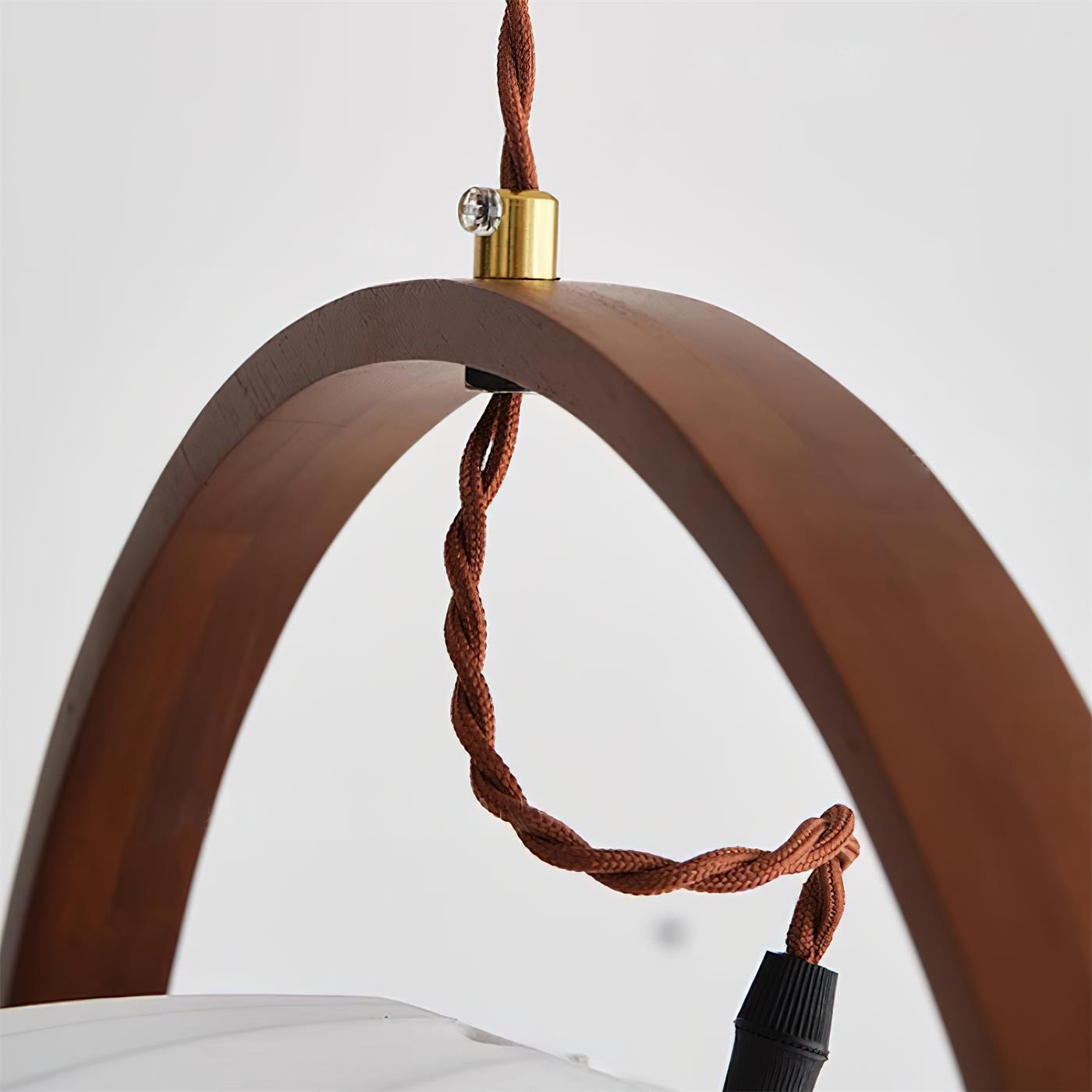 Antonio Suspension Plissé Tissu Lanterne Organique - Neutralighting