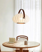 Antonio Suspension Plissé Tissu Lanterne Organique - Neutralighting